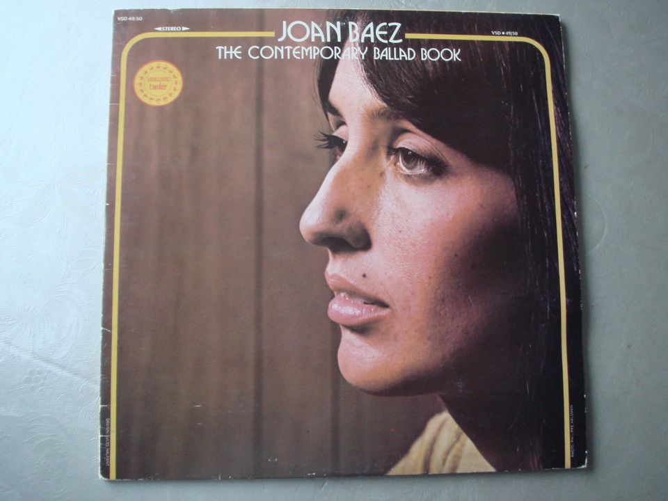 DoppeLP Schallplatte Vinyl Joan Baez The Contemporary Ballad Book in Seligenstadt