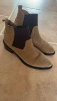 Wildleder Stiefelette 41 beige Krummhörn - Pewsum Vorschau