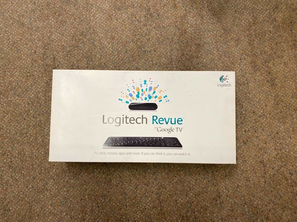 Logitech Revue Google TV NEU ORIGINAL verpackt in Nauheim