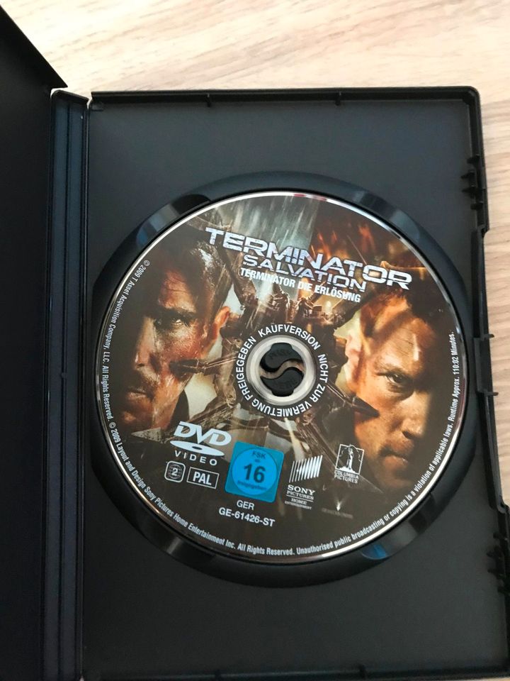 DVD Terminator Die Erlösung mit Christian Bale in Leinburg