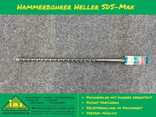 Hammerbohrer Heller Y-Cutter SDS-Max 400 mm Ø 18 mm Bohrer in Rednitzhembach