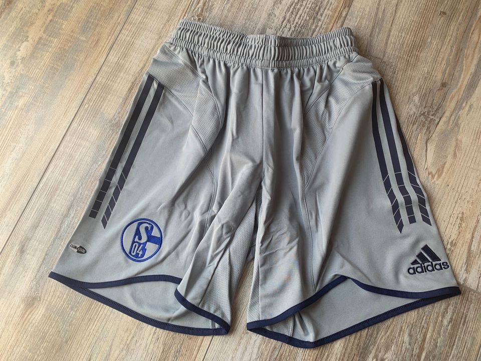 NEU Schalke Adidas Hose Gr. S 158 164 mit Etikett gratis Versand in Nuthetal