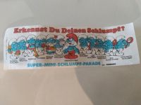 Erkennst Du deinen Schlumpf Beipackzettel Baden-Württemberg - Lichtenstein Vorschau