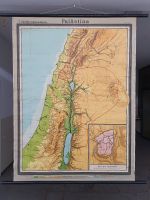 Landkarte Wandkarte Schulkarte Palästina historisch Mitte - Gesundbrunnen Vorschau