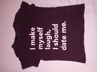 Neu T-Shirt Baumwolle XS Purpur Tally Weijl I make myself laugh Hessen - Villmar Vorschau