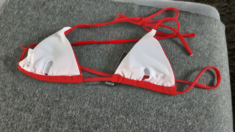 Sexy Roter Bikini von Zaful Gr.38 Rio Bikini in Warthausen