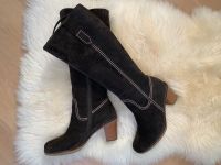 Elegante GABOR Stiefel Gr.6,5=6 1/2 Wild-Leder Weitschaft*w NEU Bayern - Brannenburg Vorschau