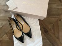 JIMMY CHOO ROMY FLAT SCHWARZ LACK 37,5 Ballerinas Wandsbek - Hamburg Poppenbüttel Vorschau