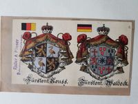 Wappen von Fürstentum Reuss und Waldeck ca.1900 Baden-Württemberg - Leonberg Vorschau