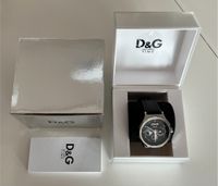 D&G Armbanduhr Chrono Zifferblatt & Lederarmband schwarz Frankfurt am Main - Rödelheim Vorschau