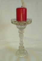 Kerzenständer Stab- / Stumpenkerze Pressglas Glas Kerze Gesteck Bayern - Lichtenfels Vorschau