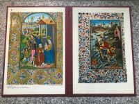 Farbenprächtige christliche Motive/ spanische Buchmalerei /15.Jh. Baden-Württemberg - Bermatingen Vorschau