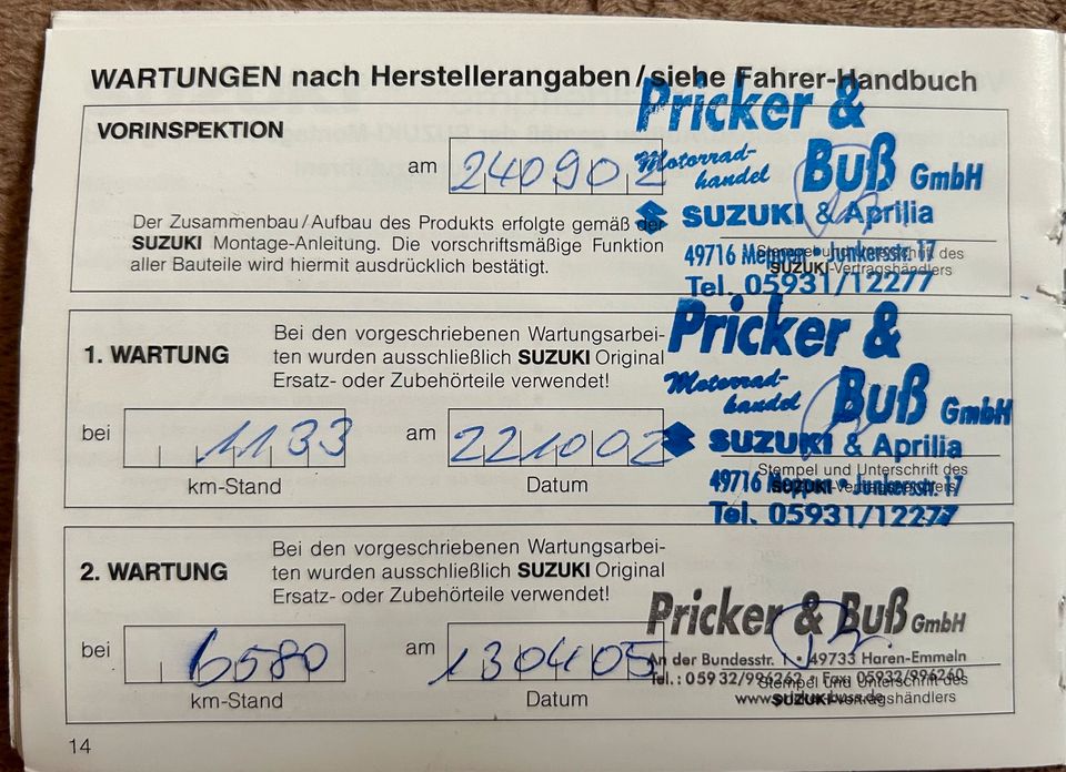 Preissenkung- Suzuki Burgman AN 650 - bis 26.05.24!!!! in Haßfurt