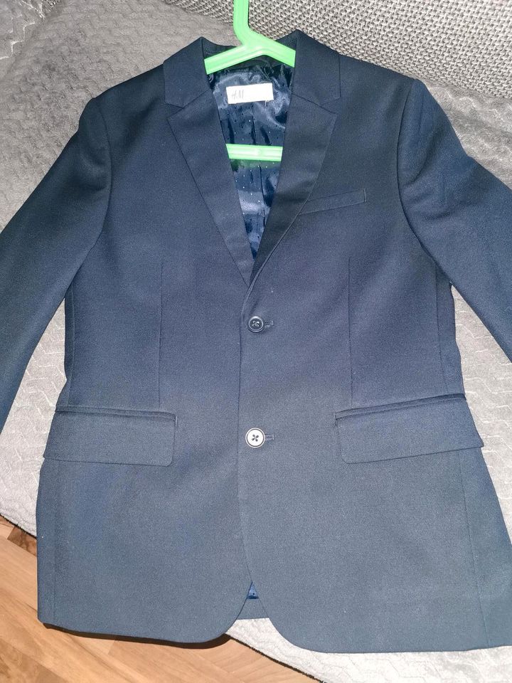 H&M Jacket Jacke Anzug dunkelblau Gr. 146 wie Neu in Berlin