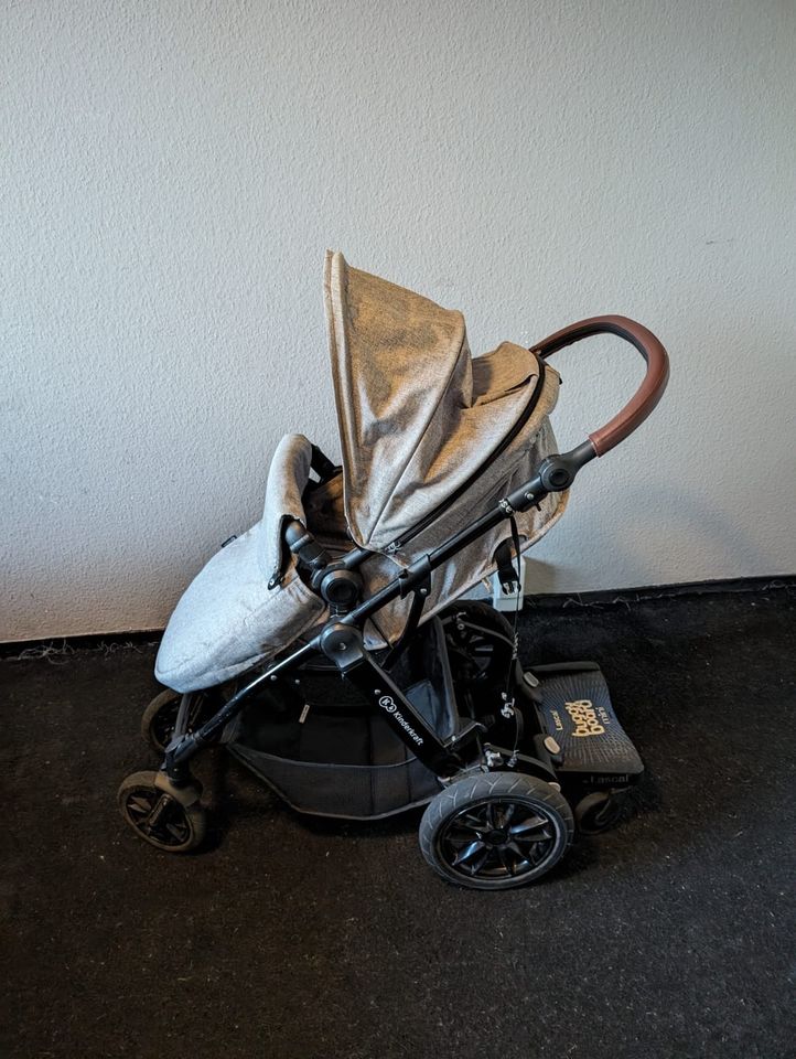 Kinderkraft Kinderwagen/Buggy inkl. Babyschale und Buggy-Board in Berlin