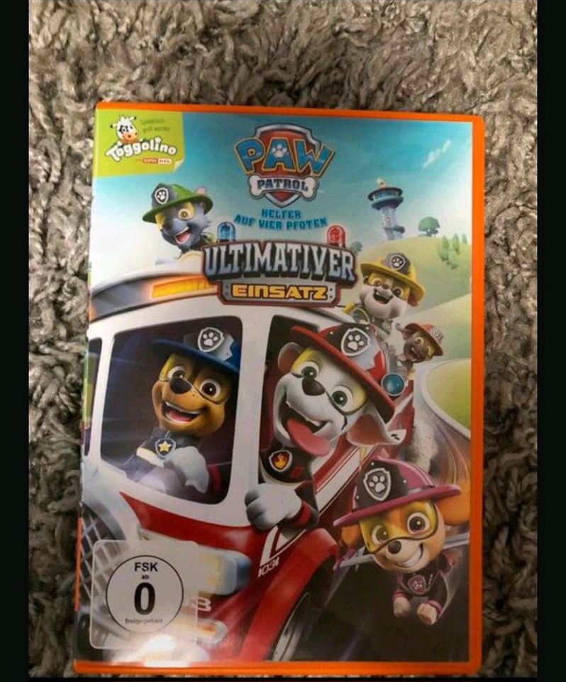 4 Paw Patrol DVD's zu verkaufen in Leezen