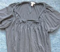 ESPRIT Schönes Stretch-Kurzarm-Shirt Flex-Bund grau-braun, XS Bremen - Hemelingen Vorschau