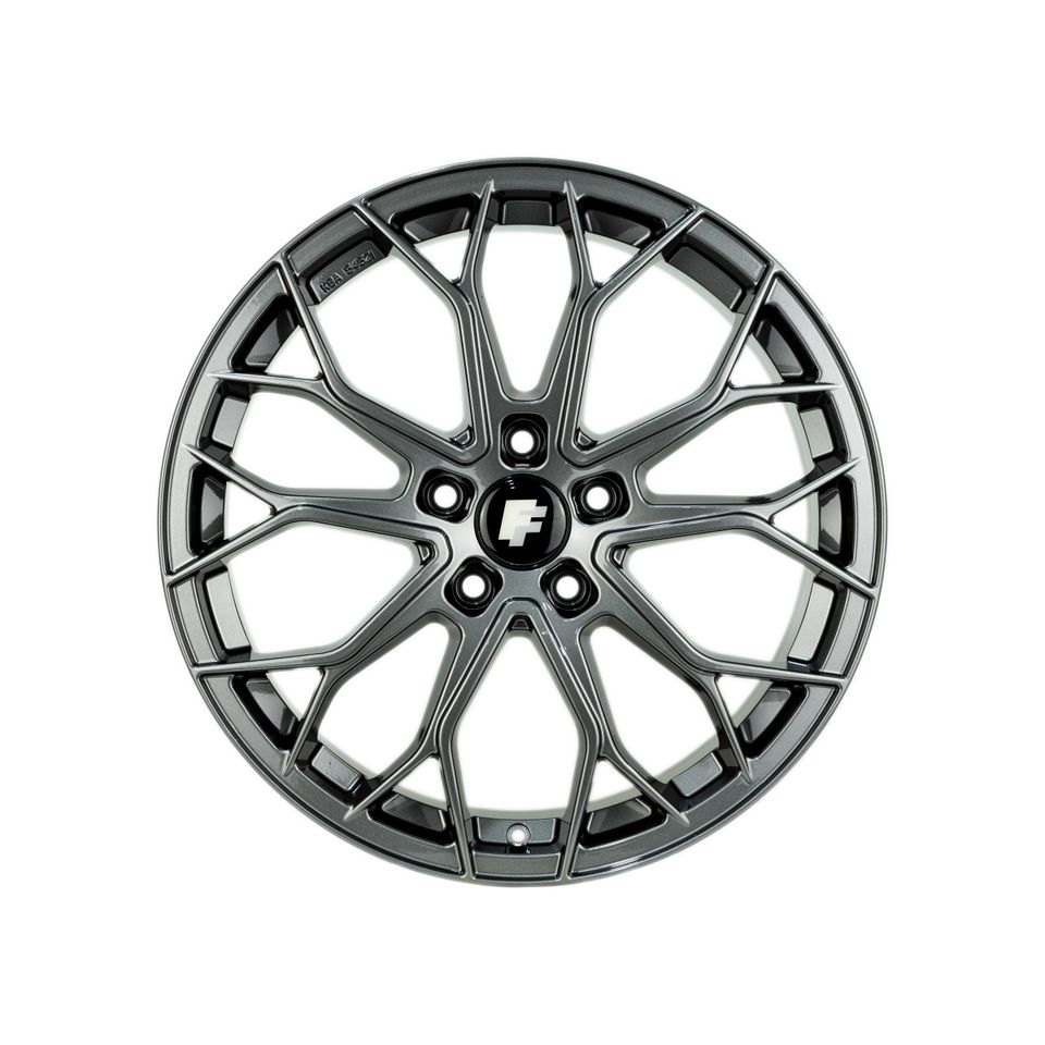 FF Wheels FF01 19 Zoll Sommerräder für Mercedes A B C CLA CLK SLK SLC Klasse W176 W246 W203 W204 S204 C117 W117 X117 W208 W209 R170 R171 R172 Felgen Reifen Räder schwarz Sommerreifen AMG Kompletträder in Neckarsulm