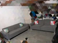 Polster Couch Garnitur Sofa 4-teilig (250x100) LIEFERUNG möglich Duisburg - Meiderich/Beeck Vorschau