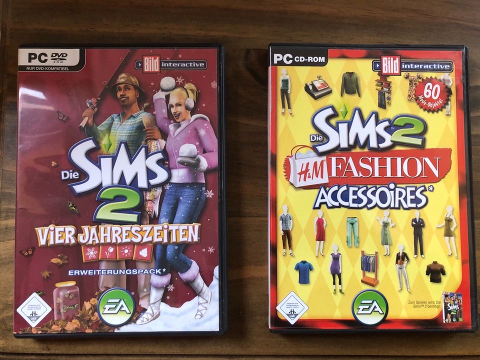 Sims 2 - vier Jahreszeiten & H&M Fashion Accessoires in Frankfurt am Main