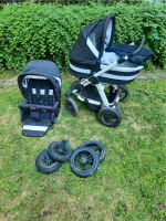 Komplettpacket: Kinderwagen,  Adapter für Autoschale, Fußsack... Eimsbüttel - Hamburg Lokstedt Vorschau