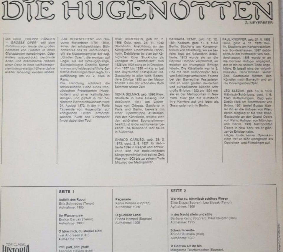 Schallplattenalbum P mit 13 Schallplatten 30 cm Durchmesser in Opfenbach