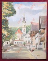 Bad Kohlgrub, Tempera Gemälde auf Pappe Niedersachsen - Dassel Vorschau
