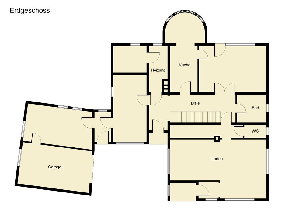 Einfamilienhaus Wohnhaus mit Laden in Sinntal Haus in Sinntal