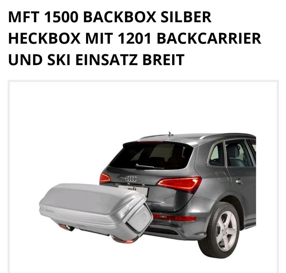 5€/pro Tag Miete MFT Heck Box  oder 2er Fahradträger in Leipzig