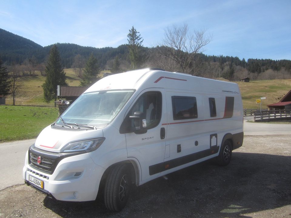 Wohnmobil Ducato Kastenwagen wie Pössl Livingstone Duo XL Camper in München