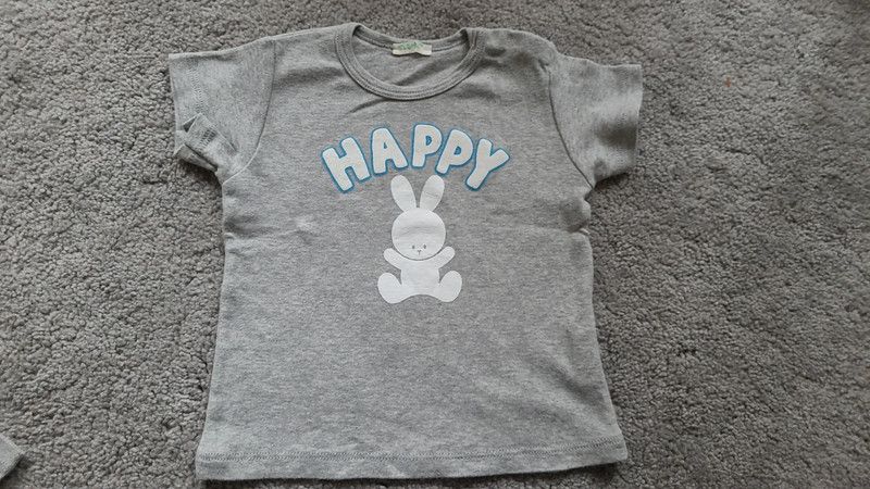 Benetton Ostern Hase Häschen Shirt, Gr. 74 in Schwäbisch Gmünd