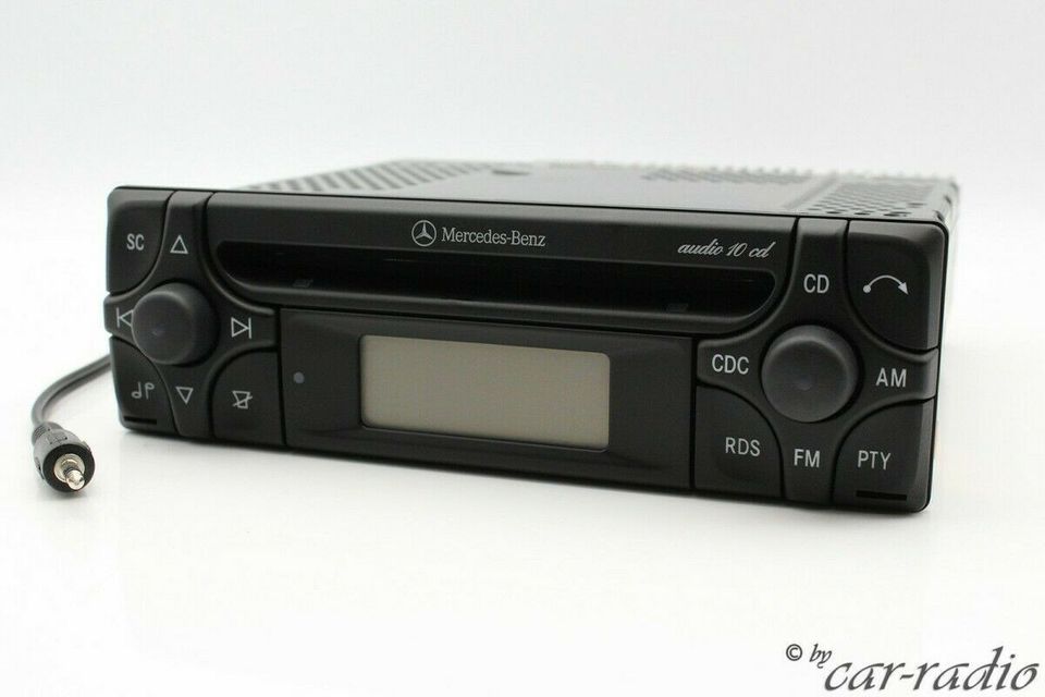 Mercedes Audio 10 CD MF2910 AUX-IN MP3 W202 Radio C-Klasse S202 in Gütersloh