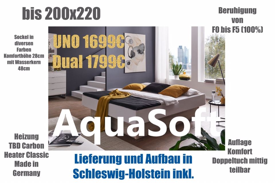 Aquasoft Wasserbett. in Rieseby