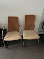 2 Esszimmerstühle aus Rattan, gepolstert Nordrhein-Westfalen - Salzkotten Vorschau