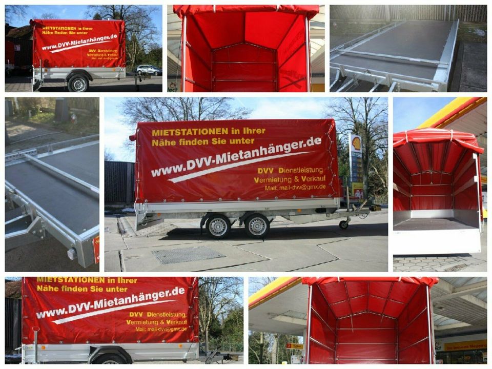 AnhängerverleihVermietung Autotrailer Poppenbüttel Hamburg billig in Hamburg