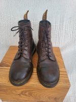 Dr Martens 1460 Dark Brown Crazy Horse 8 Loch Stiefel Bayern - Dettelbach Vorschau