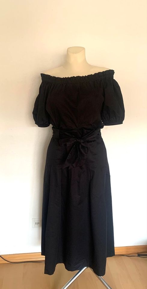 Kleid von Massimo Dutti Gr: 38 (M) Damen Schwarz Spitze! Carmen in Bad Homburg