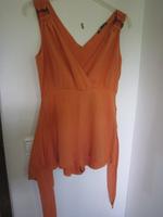 ZARA ORANGEFARBENER CROSSOVER-WICKELOVERALL ZUM BINDEN MIT SCHLEI Bayern - Mömlingen Vorschau
