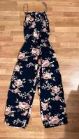 Neues Jumpsuit Größe S dunkelblau mit Blumen Niedersachsen - Moringen Vorschau