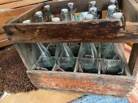 Antiker Flaschenkasten Verla Limonade in Holzkiste Nordrhein-Westfalen - Kerpen Vorschau