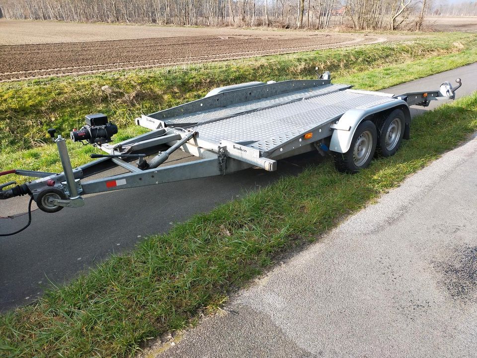 PKW Trailer Mieten Leihen Anhänger Autoanhänger Lengerich Emsland in Lengerich