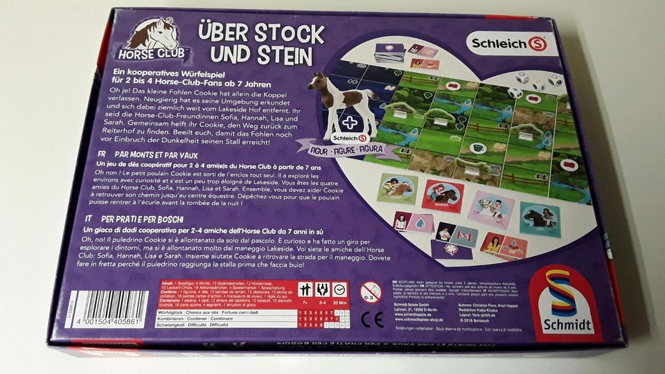 Schleich/Schmidt Spiel "Über Stock und Stein " in Schömberg b. Württ