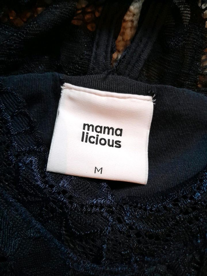 Mamalicious festliches Umstandkleid blau Spitze Gr.M in Großenkneten