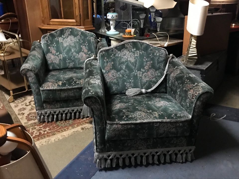 Loungemöbel, Sessel, Clubsessel, Vintage Einrichtung, Lounge in Flintbek