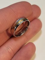 Edelstahl Ring in Farbe Silber und Gold 19mm Gr.60 Bayern - Rosenheim Vorschau