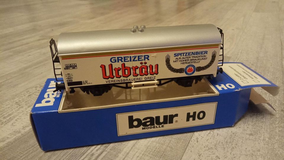 BAUR Bierwagen Greizer Urbräu Spur H0 in Mohlsdorf