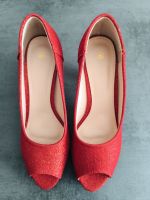 Rote Peep-Toe-Pumps GR.39 | NEU Bayern - Nürnberg (Mittelfr) Vorschau