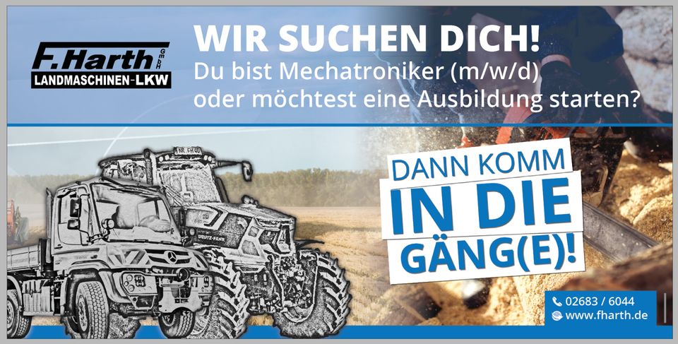 Mechaniker / Mechatroniker m/w/d in Buchholz (Westerwald)