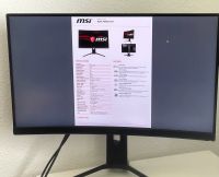 MSI Gaming Monitor 27 Zoll OptixMAG 271CR Bergedorf - Hamburg Lohbrügge Vorschau