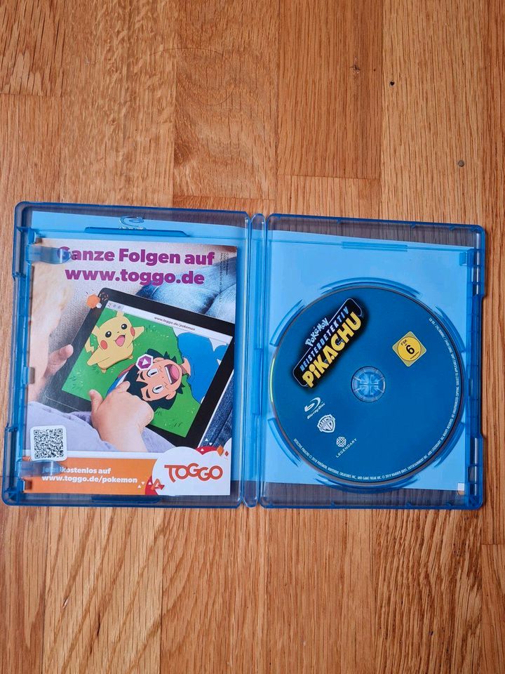 Pikachu Pokemon Meisterdetektiv,Blu ray Disc ab 6 Jahre,TOP !!! in Melsbach